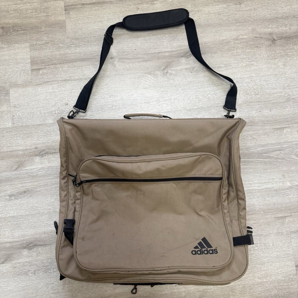 Adidas Garment Bag - Brown Travel Suit Carrier Luggage